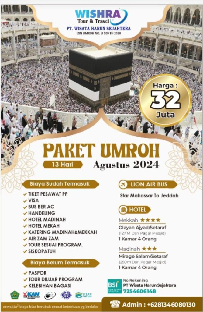 Wishra Agustus 2024